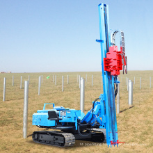 Crawler type hydraulic hammer pile driver HWL300R Solar Pile Driver FOR Photovoltaic Power Station
